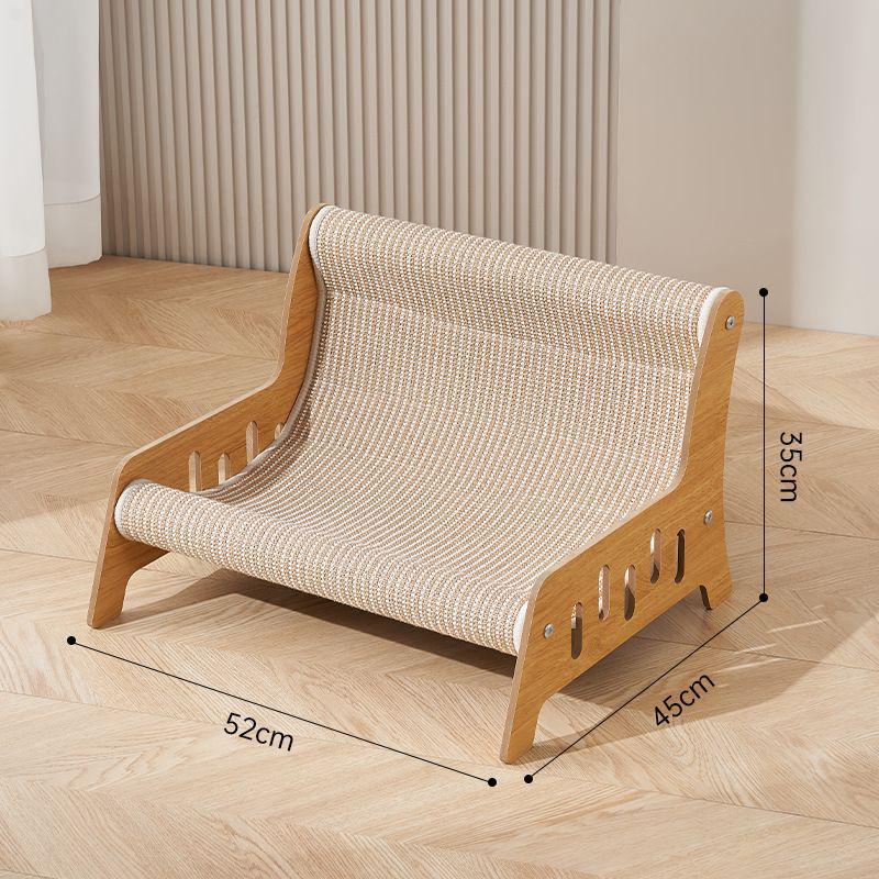 Super Durable Cat Scratch Sofa & Nest - Large, Wear-Resistant Sisal Board, No Shedding Pet Supplies.