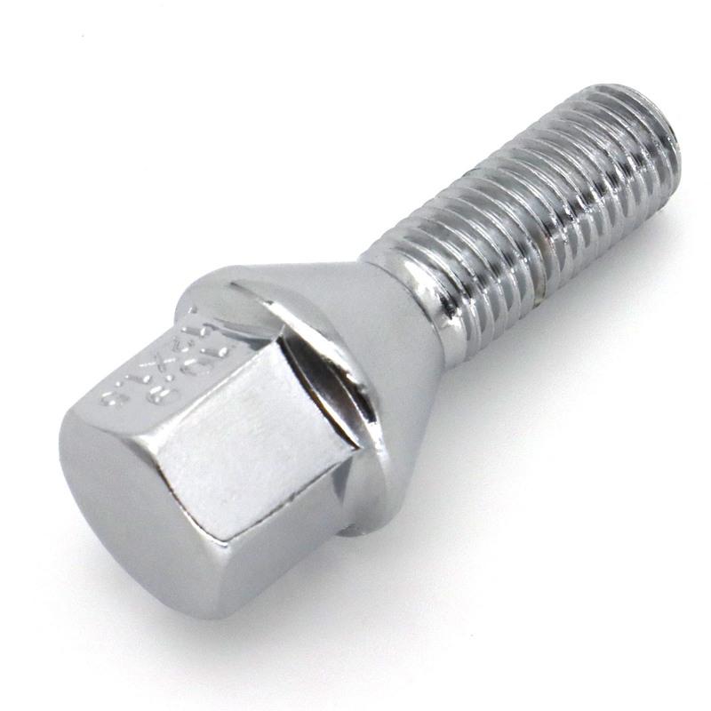 20x Car Wheel Bolts Lugs Nuts M12X1.5 17mm Hex For BMW 1 3 5 6 7 Series Z1 Z3 Z4 X1 X5 Mini E82 E88 E90 E92 E93 E39 E60 E65 E89
