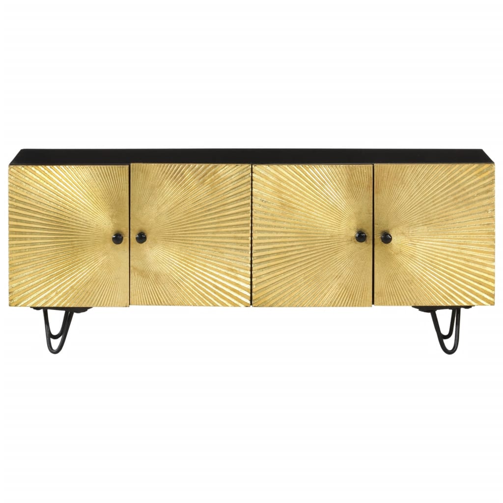 TV Cabinet 110 x 30 x 45 cm Solid Mango Wood