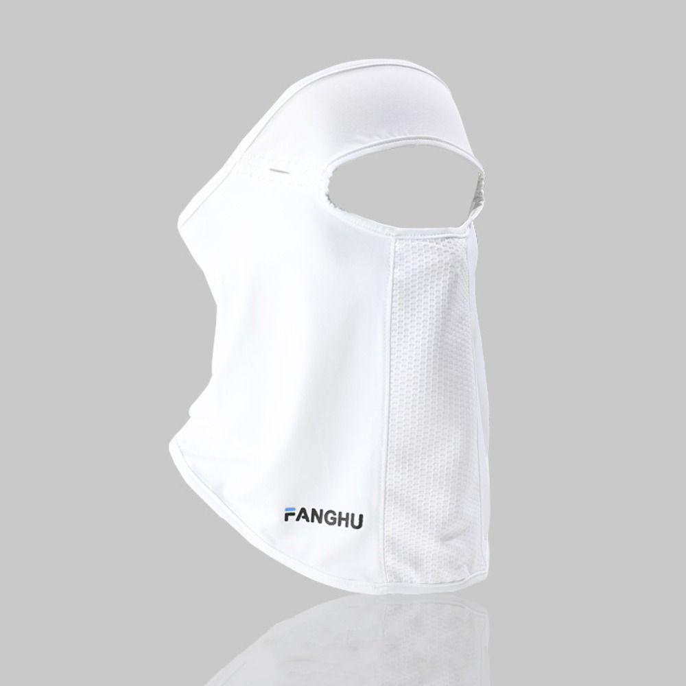 Solid Color Face Cover UV Protection Face Gini Mask Fashion Ice Silk Mask Sports