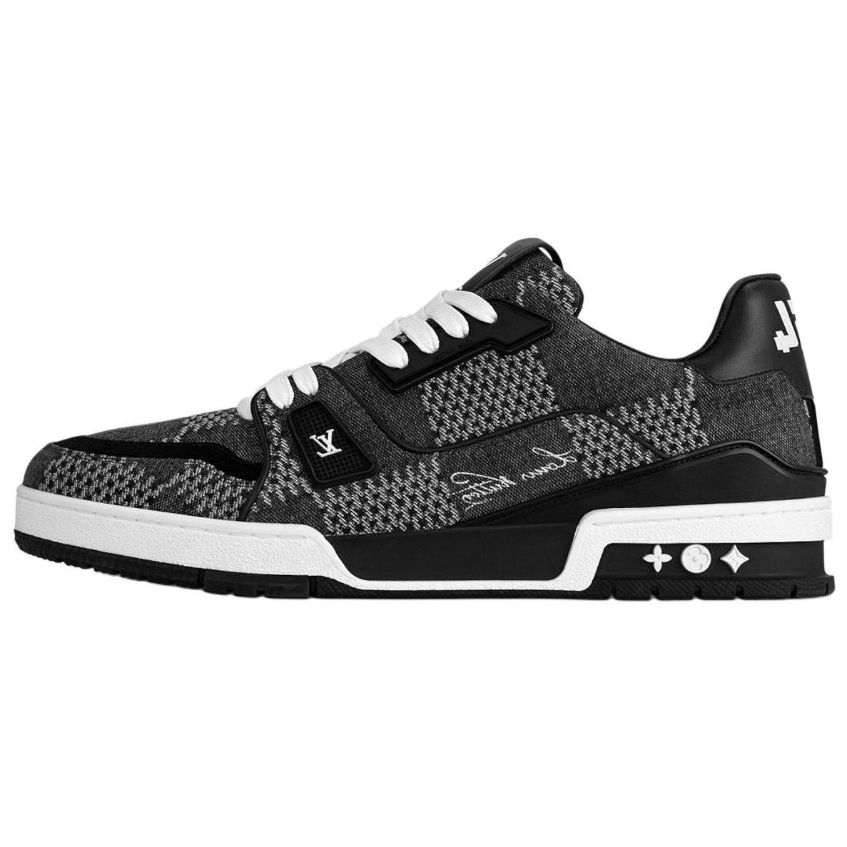 LOUIS VUITTON Lv Trainer Black Damier