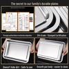 Zhaoran 304 Stainless Steel Rectangular Deep Tray