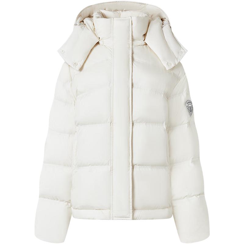 Tanboer Women's Short Detachable Hood Down Jacket 550388T