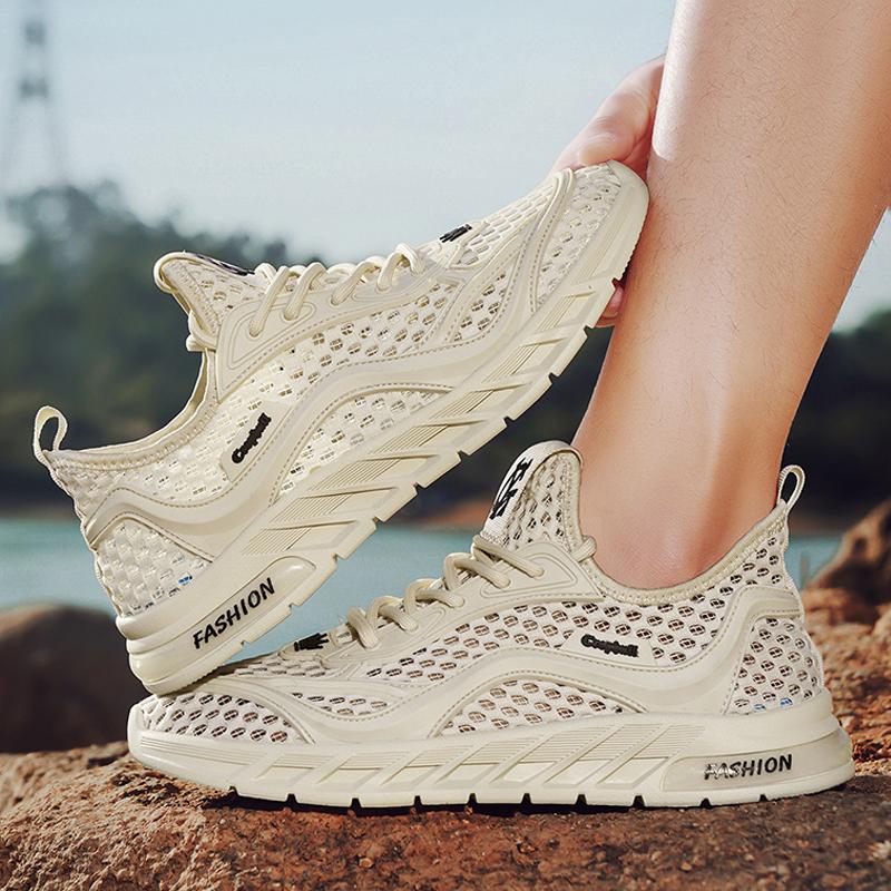 CYYTL Breathable Summer Sneakers Mesh Shoes For Men Casual Outdoor Tennis Hiking Luxury Running Platform Sports Designer Loafers