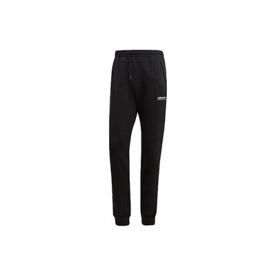 Originals Winter Trefoil P Sweatpants Fleece-Lined Tapered Men Bottoms Black H09052