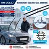 Universal Silent Frameless Multi-Functional Snap-Button Three-Section Wiper Blade