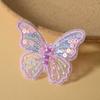 10/20pc Pearl Butterfly Lace Embroidered Wedding Clothes Jewelry Accessories Appliques For Sewing Supplies DIY Hair Clip