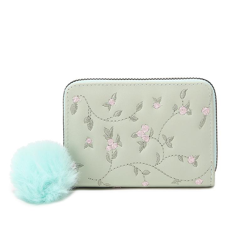 

Короткая сумка для вышитых карточек, женская сумка для мелочей, маленькая сумка, женская модная универсальная сумка со скидкой 20% зелёный