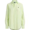 Polo Polo Striped Pony Embroidered Shirt Classic Edition Women Shirts 211A96158-001