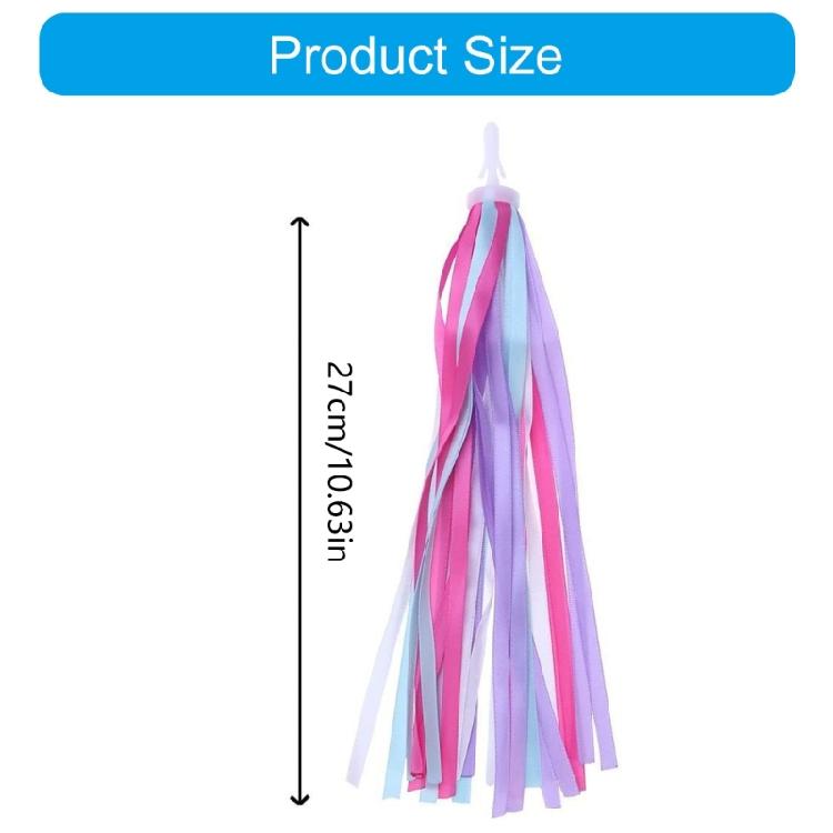2pcs Eye Catching Bicycles Streamers Ribbon Kids Scooters Accessories Tassels Commuters Bike Accessories