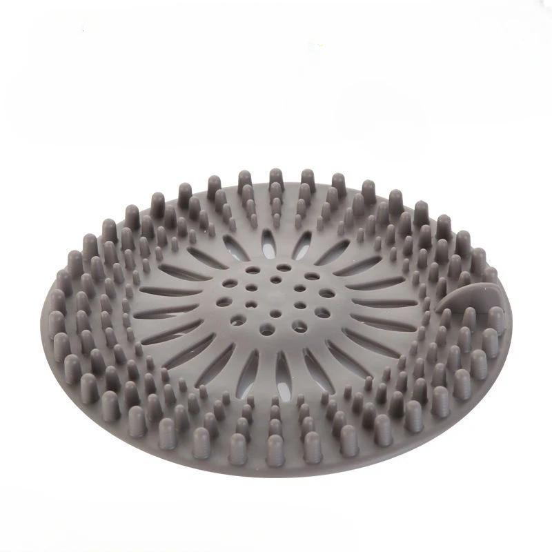 Hair Filter Sink Anti-blocking Shower Drain Covers Silicon Kitchen Deodorant Plug Strainer for Shower Drain Kitchen Accessories