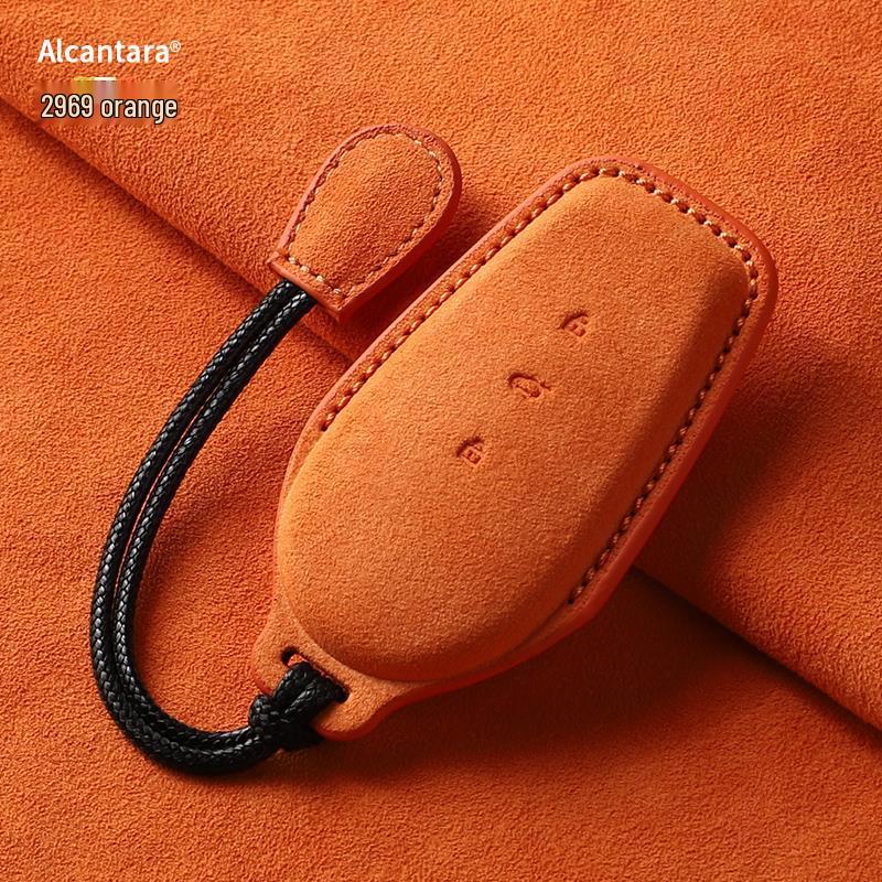 Suede Key Cover for 25 Nissan N7 Models: Fits 625Max, 510Pro & Air New EV Models.