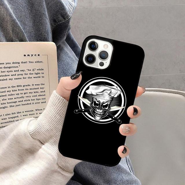 Kookchef Telefoonhoesje Achterkant voor iPhone 17 Air 16 15 14 13 11 12 Pro Max Plus Shell Coque