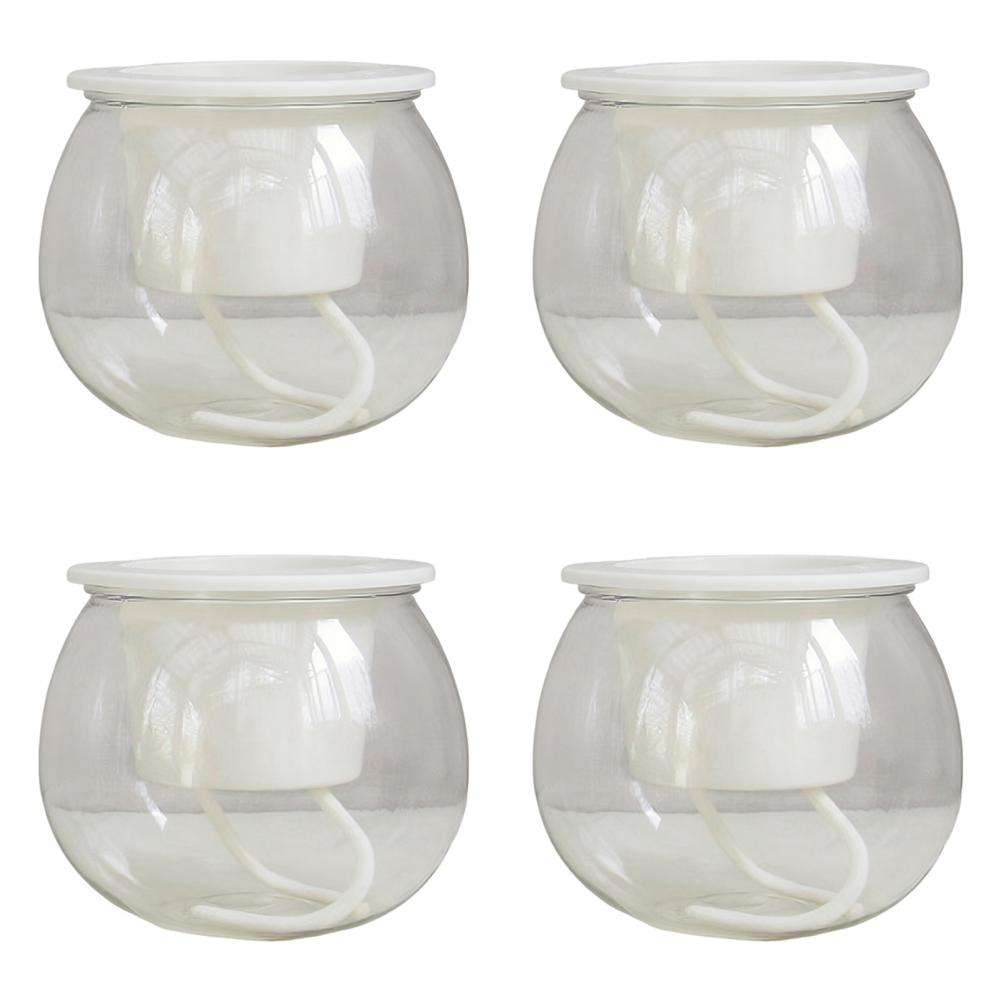 Flower Pot with Drainage Holes Low Maintenance Plant Pot Self Watering Plant Pot with Transparent Reservoir Self for Indoor