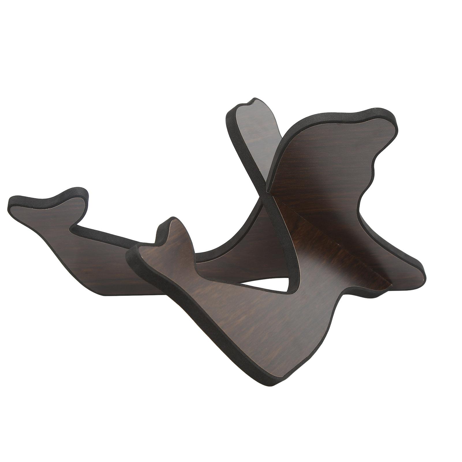 

Подставка для укулеле Деревянная Съемная Кронштейн для демонстрации гитары Портативный Держатель для струнного инструментаЖелтый чёрный