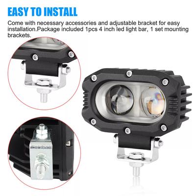 Fog Lights For Motorcycle Adjustable Waterproof Led Auxiliary Lights Dustproof Motorcycle Lights For Night Riding
