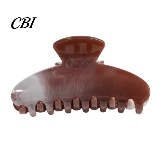 Scratch-resistant Hair Clip Back Head Claw, Macaron Color Shower Clip, Smooth Surface Large Damage-free Anti-Slip Teeth Accessory for Buns Commuting