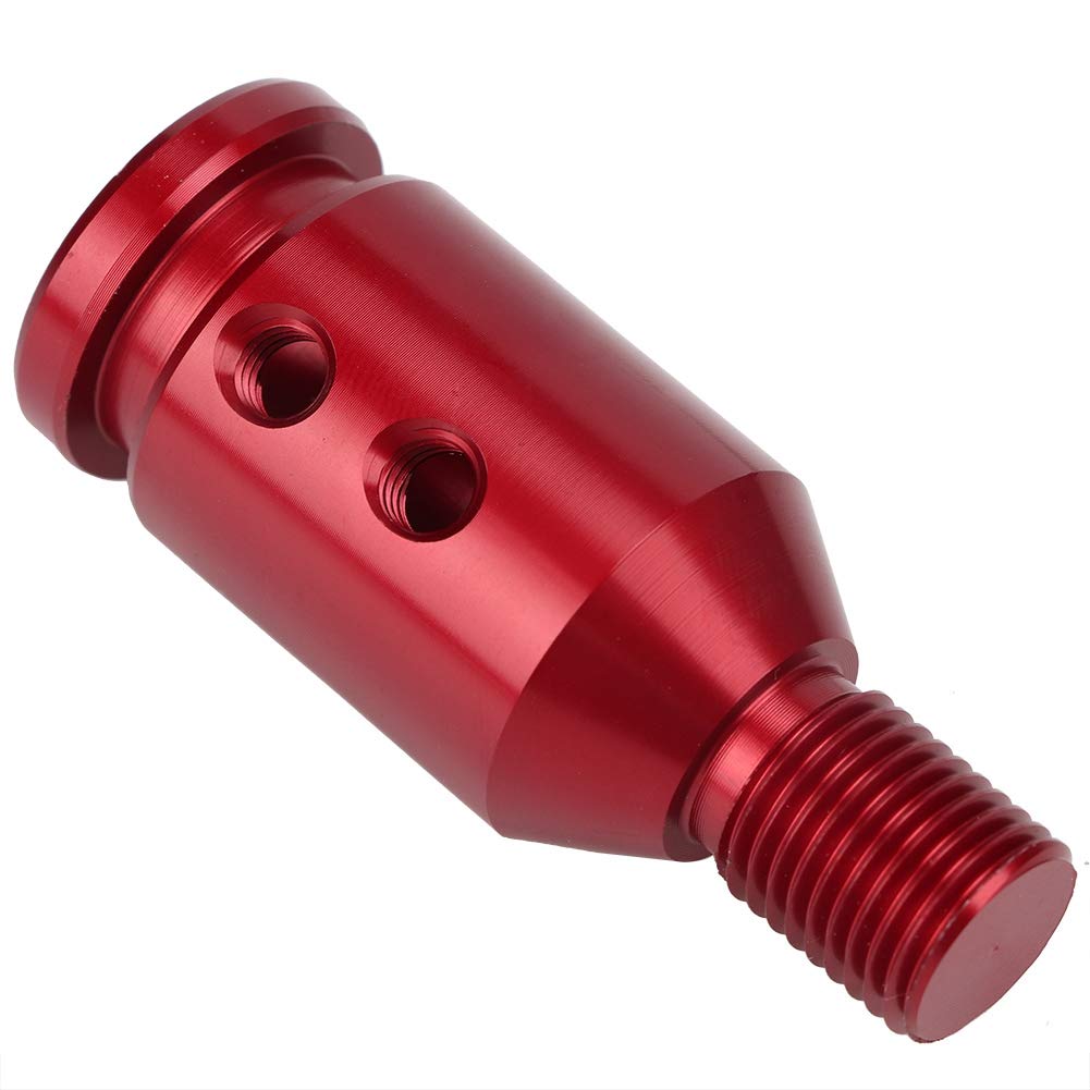 Gorgeri Shift Knob, Universal Car Shift Knob Adapter 12x1.25 (Red)