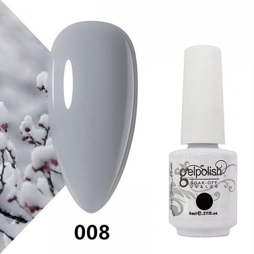 Amber Gel Polish Set: Gel Polish Manicure Kit with Whitening, Base Coat, and Sealer.