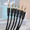Convenient 3.5mm Audio Splitter Cable Male Male Extension for Speaker Projector