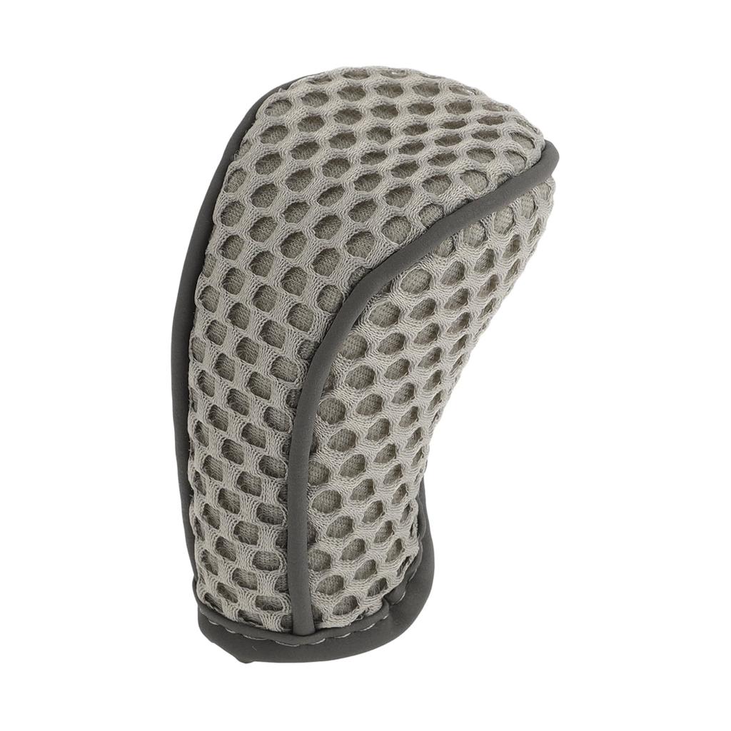 HOPESPANNER Universal Gear Shift Knob Cover Stick Shift Handle Protector Manual Fabric 1 Pc Anti Slip Grey