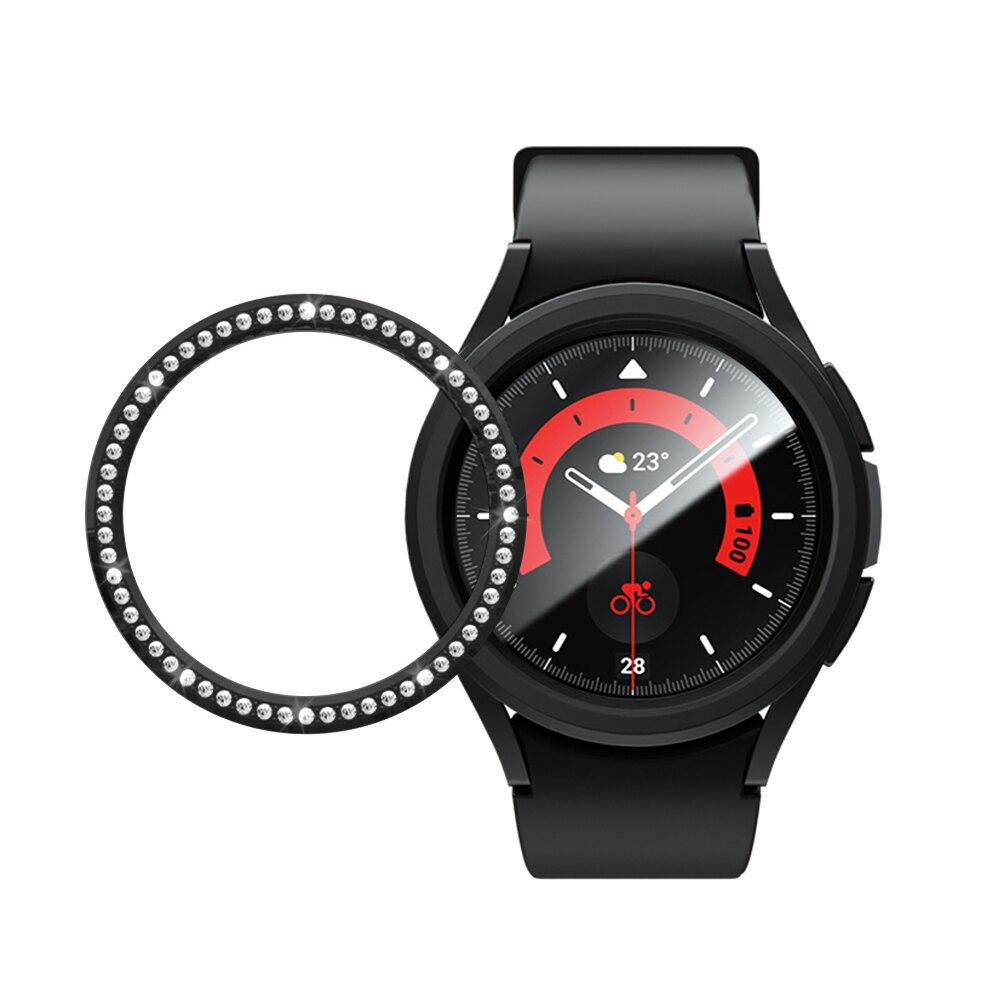 Diamond Bezel for Samsung Galaxy Watch 6 Classic 47mm 43mm Metal Frame Edge Protector Protective Case for Samsung Galaxy Watch 6