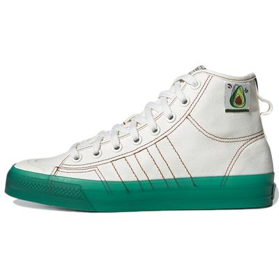 Nizza Hi Rf 'White Green' Sneakers GX2707
