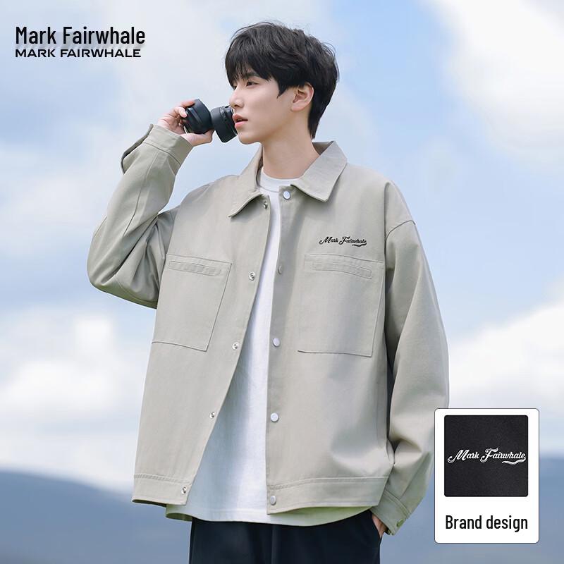 Mark Fairwhale Men's Retro Casual Workwear Jacket