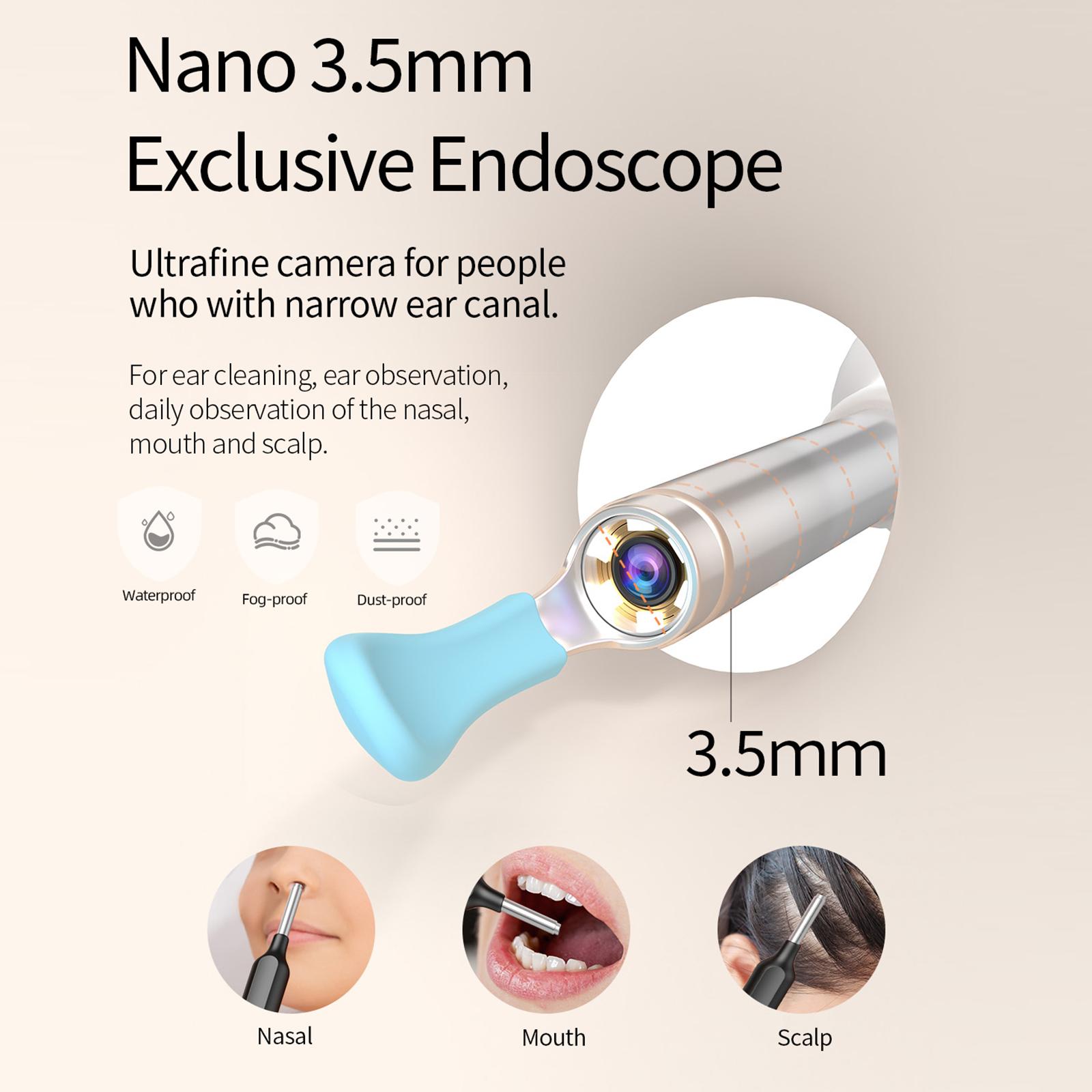 Визуальный USB-перезаряжаемый очиститель для ушей — фото 6