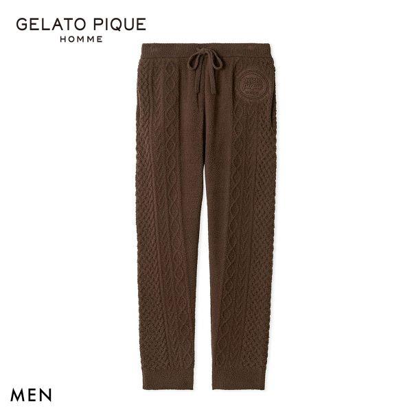GELATO PIQUE HOMME Men s Valentine Aran Long Pants GELATO PIQUE HOMME Valentine M-L