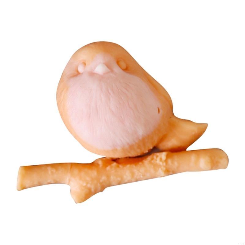 Sparrow Bird Silicone Mold for Candle Soap Making Cake Chocolate Molds DIY X3UC