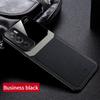 Leather Texture Soft Frame Protection Phone Case for Oppo Reno 13 12 11 10 Pro Camera Protective Shockproof Back Cover