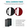 Carbon Fiber For Mazda 2 II Mk2 2008 2009-2014 Automatic Gear Shift Inner Frame Trim Anti Scratch Interior Decor Car Accessories