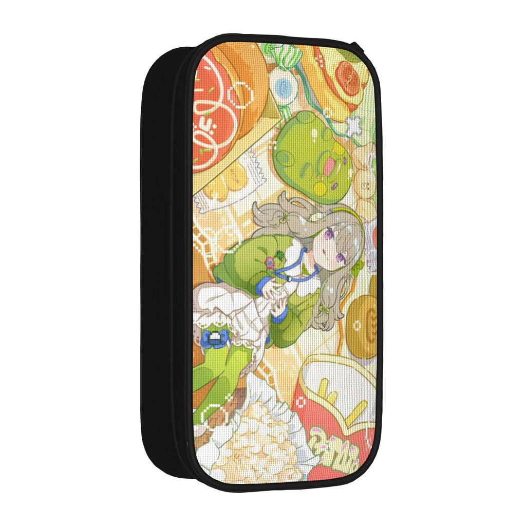 Kusanagi Nene Pencil Cases Fun Singer Anime Pen Box Bag for Student Big Capacity School Supplies Zipper Pencilcases