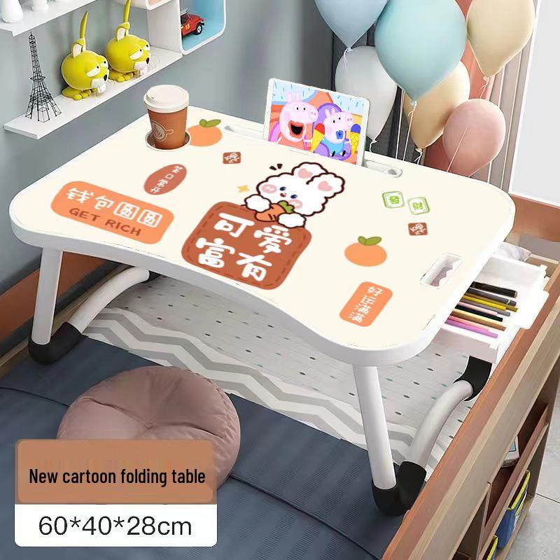 Faltbarer Nachttisch-Laptoptisch für Studentenwohnheime & Schlafzimmer