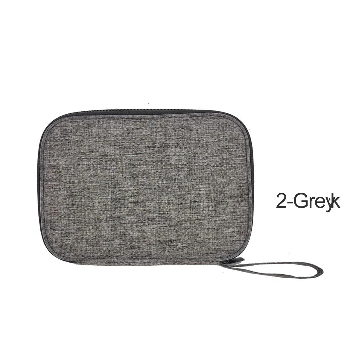 

bag Multifunction Travel Carrying for Watch Strap Storage Bag Pouch Portable Case Box for Data cable 300D waterproof fabric