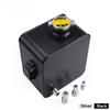 Serbatoio di Espansione Radiatore 2.5L in Alluminio Serbatoio di Sfiato Liquido di Raffreddamento Compatibile con Modelli di Veicoli Raffreddamento Efficiente