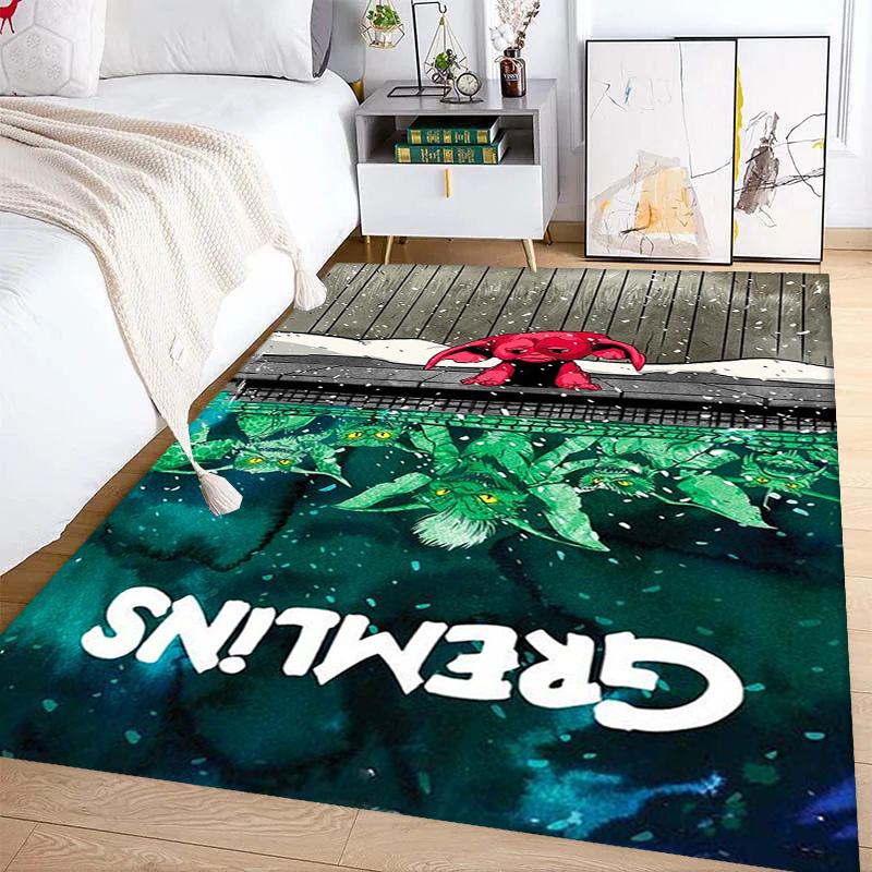 Gremlins Festive Chaos carpet Suitable for all seasons Living room and bedroom mats Dormitory decoration Bathroom mat Christmas gifts
