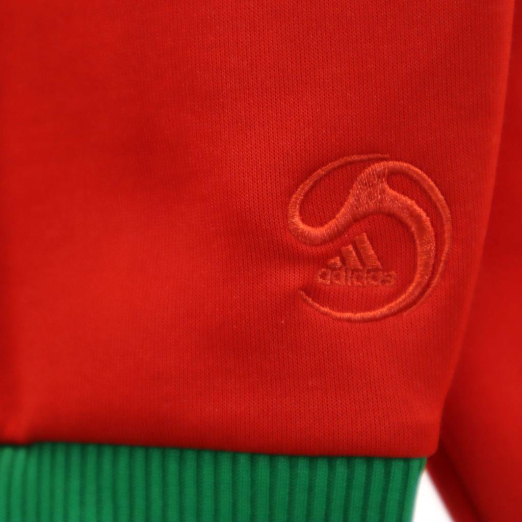 adidas Track jacket L Red series FC Lokomotiv Moscow 3-Stripes Jersey Men's Used