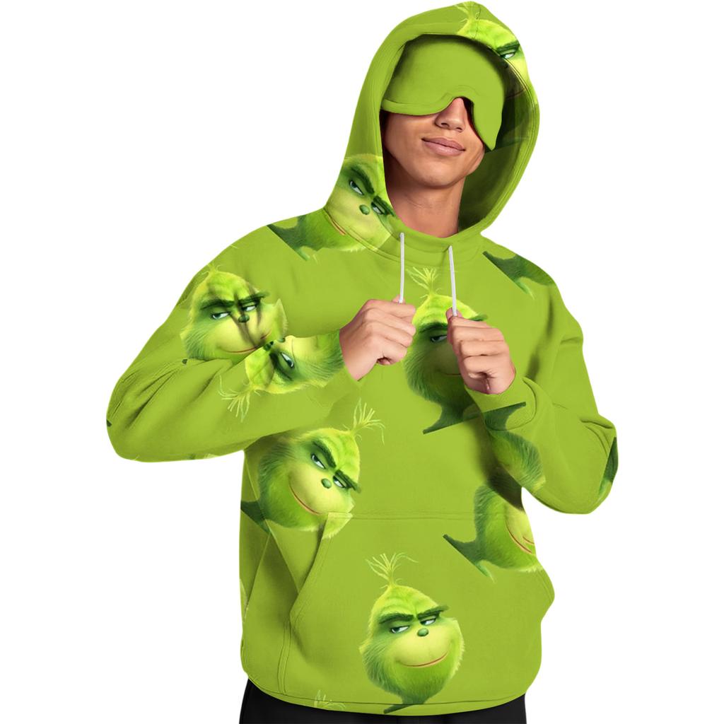 Men's Fleece Hoodie Casual Long Sleeve Sweatshirt