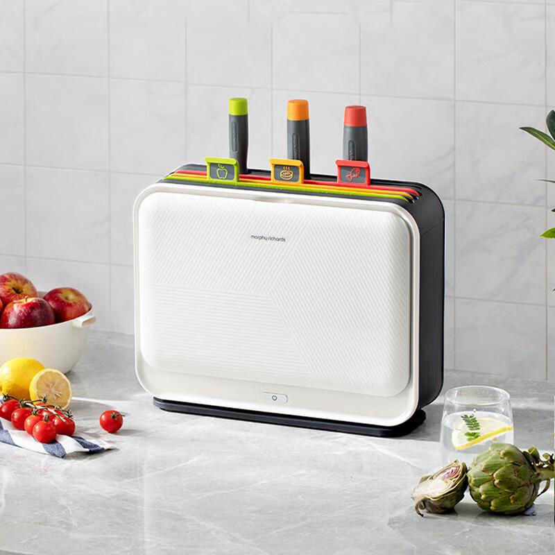Morphyrichards Cutting Board and Knife Sterilizer Dryer CN plug (adapter included)