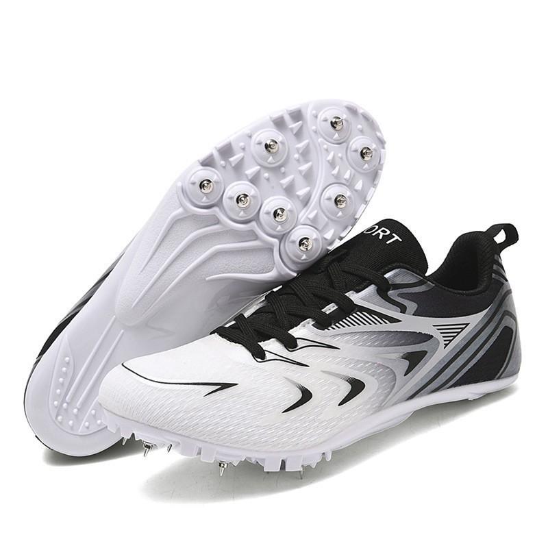 Track and Field Shoes Boys and Girls Children Youth Racing Shoes Students High School Entrance Examination Competition Running Shoes Sports Shoes S