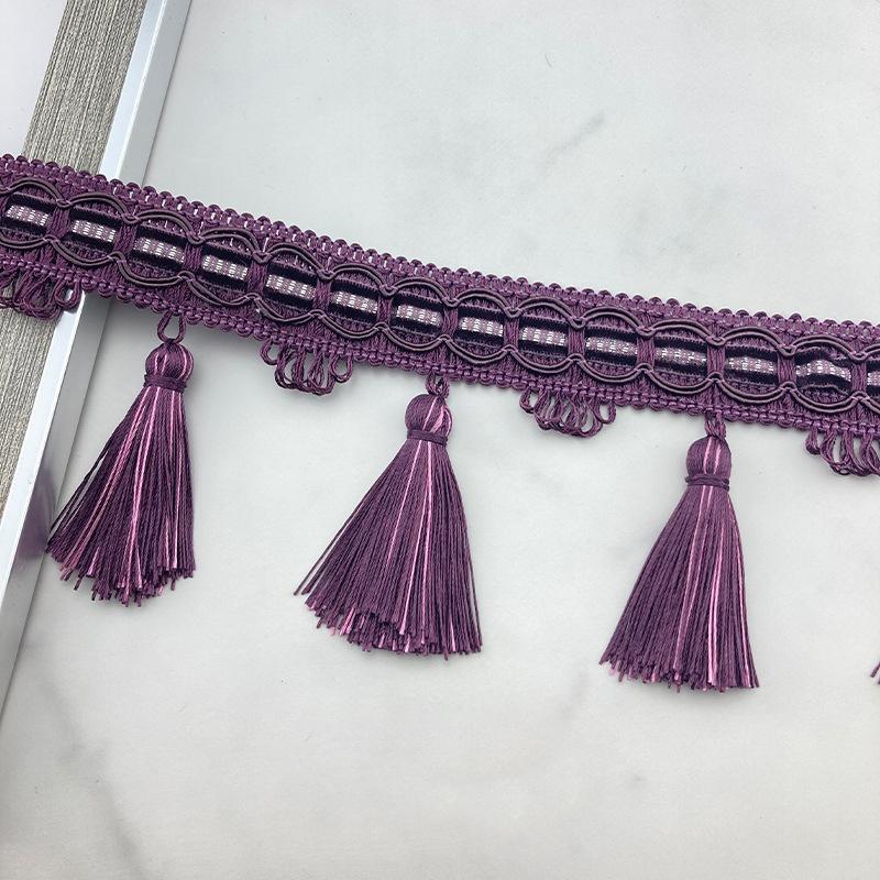 3/6M Europejski styl frędzle koronkowe wykończenia krawędzi DIY tkanina do szycia koronka wykończenie frędzle ubrania zasłony stół tapicerka wystrój akcesoria