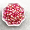 NEW 4/6/8/10mm Round Acrylic Pearl Beads Loose Spacer Beads for Jewelry Making DIY Necklace Bracelet Accessories