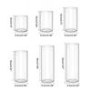 Elegant Glass Vase Glass Cylinders Vase Perfect for Centerpieces Displays