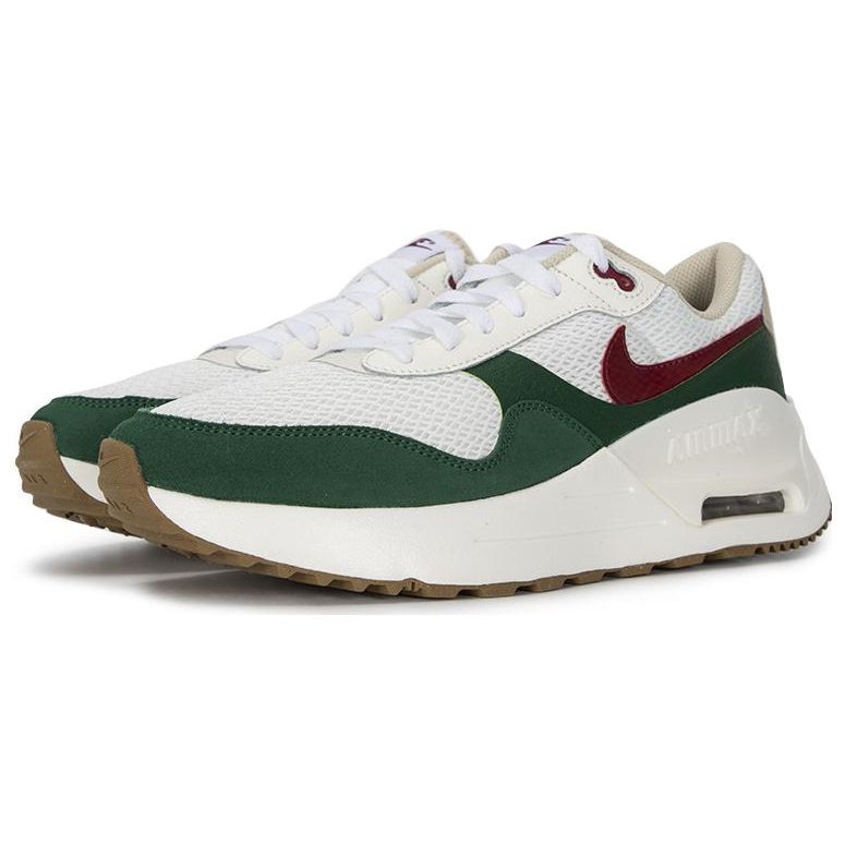 Nike Air Max Systm Men White Gorge Green Team Red FB7159-161