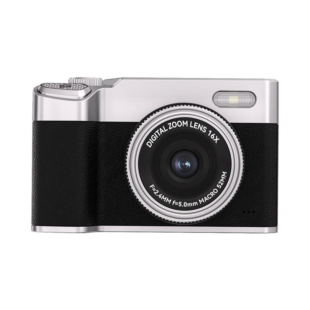 Campus Vlog High-Pixel Dual-Lens Camera with 16X Zoom and HD Video Recording