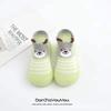 Spring/Autumn Non-Slip Soft Sole Baby Sock Shoes - Yellow Duck High-Top for Boys & Girls