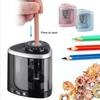 Multifunctional Automatic Electric Sharpener Switch Pencil Sharpener Spare Blades For Home Office Pencils Art Drawing Supplies