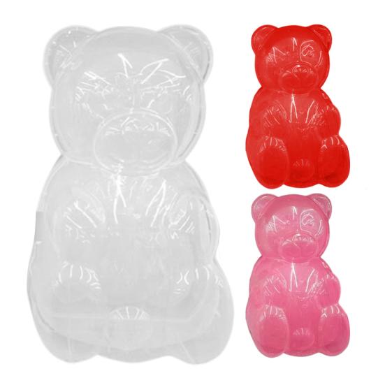 Recipient Ursuleți Gumati Plastic Transparent Formă Urs Matriță Bomboane Multifuncțional Ziua Îndrăgostiților Ciocolată Dulciuri Cutie de Depozitare